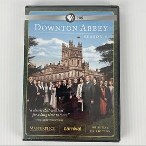 Downton Abbey Season 4 NEW Sealed 3 DVD Set Original UK Edition 2014 PBS